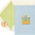 Papyrus Blank Card (With Love Flowers)